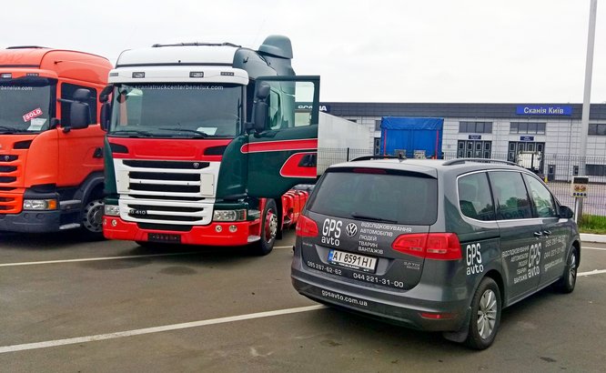 Utilisation du traceur GPS pour contrôler les conducteurs du tracteur Scania G410