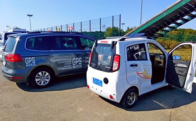 Contrôle de l'utilisation d'une voiture électrique par le suivi GPS