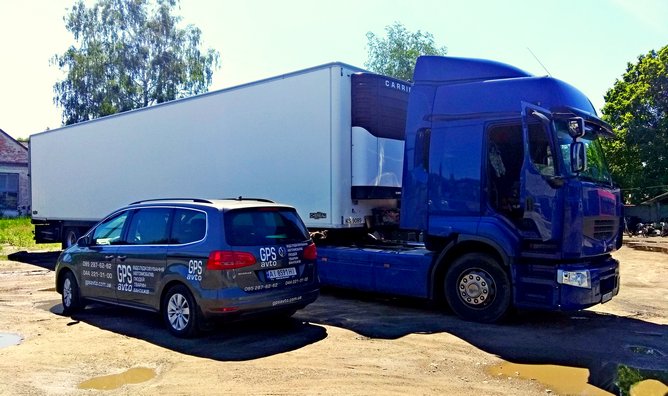 Suivi des paramètres de transport des marchandises périssables par GPS